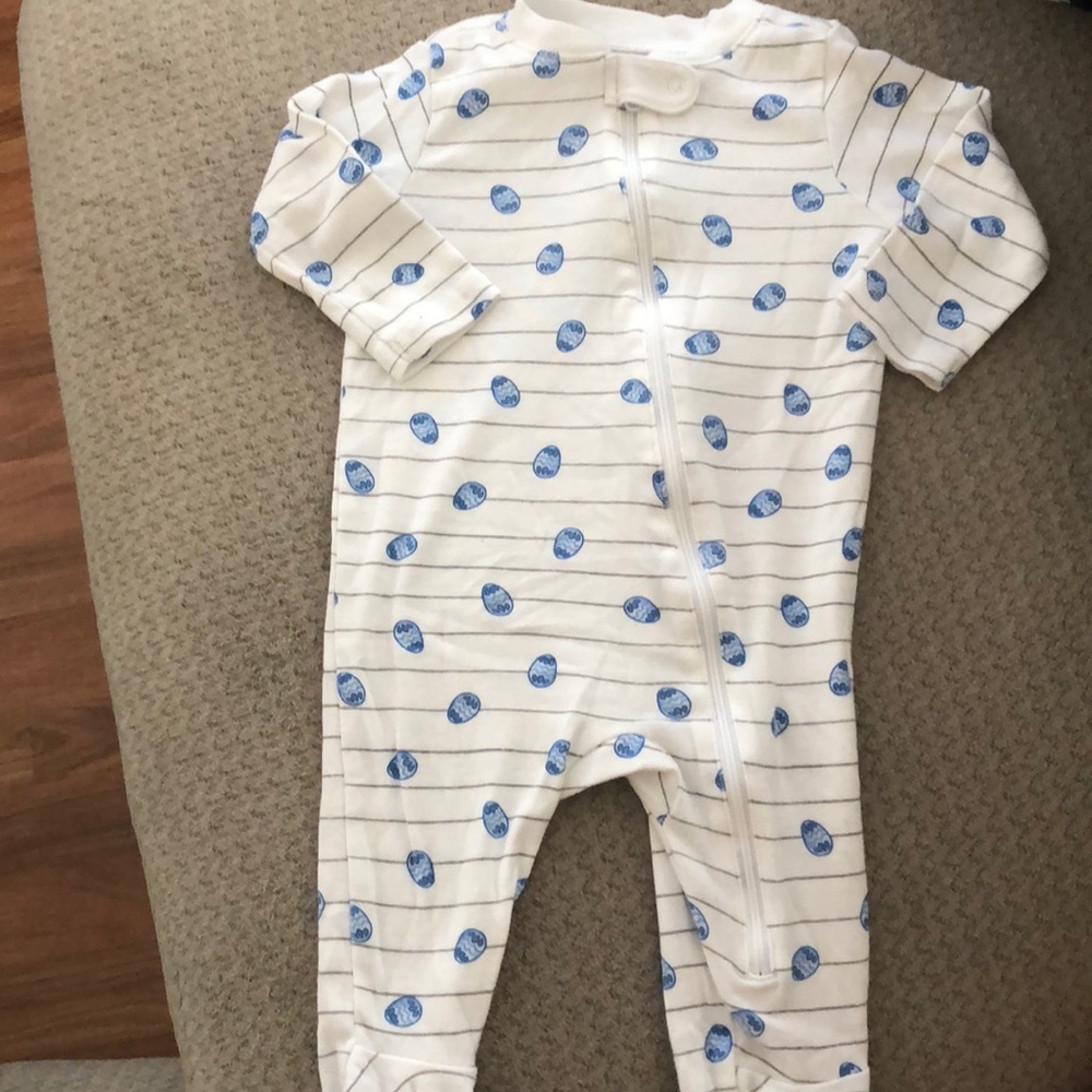 Old Navy Easter Egg footie pajama 6-9M